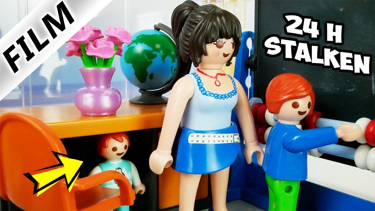 Playmobil Film deutsch 24 STUNDEN JULIAN STALKEN - Emma deckt Lügen auf | Kinderfilm Familie Vogel