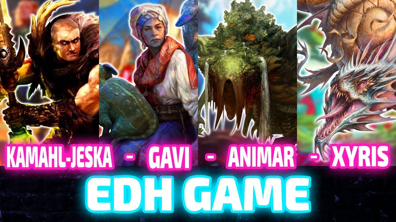 Kamahl//Jeska vs Gavi vs Animar vs Xyris [EDH/Commander, Magic The Gathering Gameplay] 2021