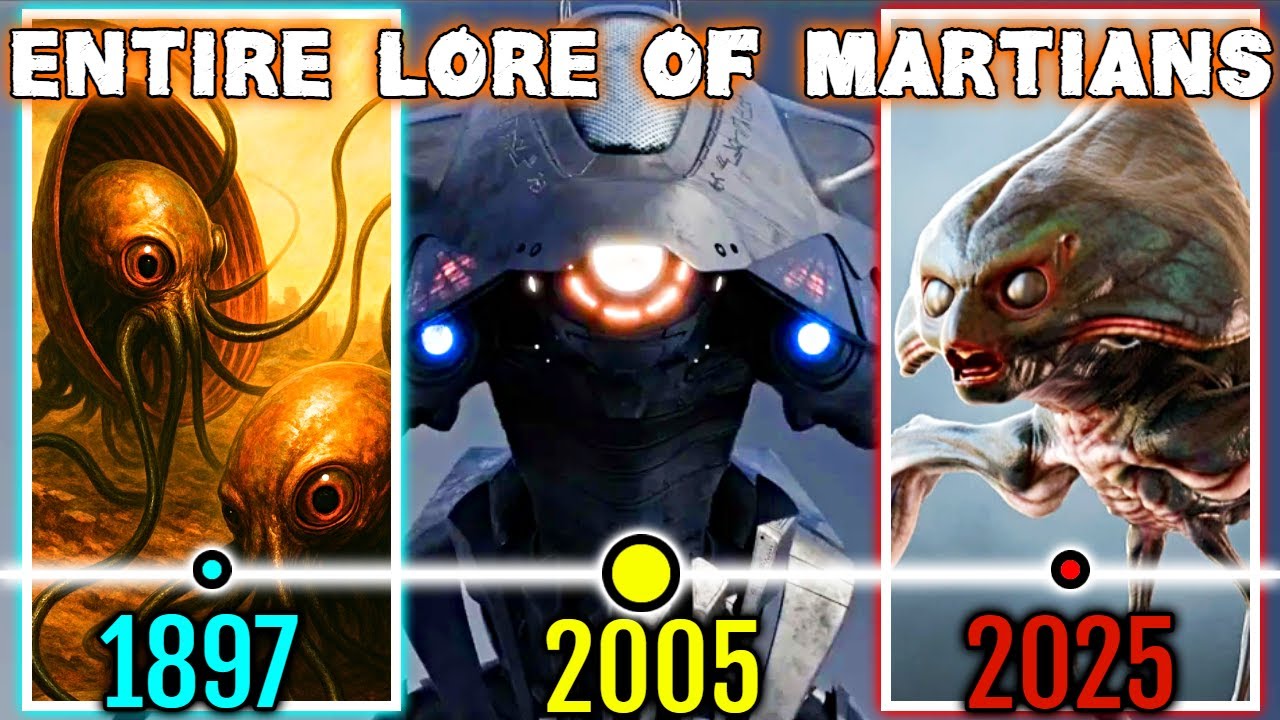 Entire Lore Of Martians (The War of the Worlds) - Explained In Detail