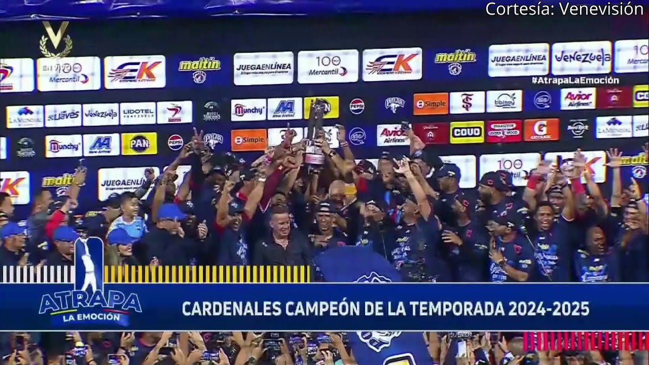 Último Inning Juego 6 - Cardenales de Lara Campeón - Final Temporada 2024-2025 - LVBP
