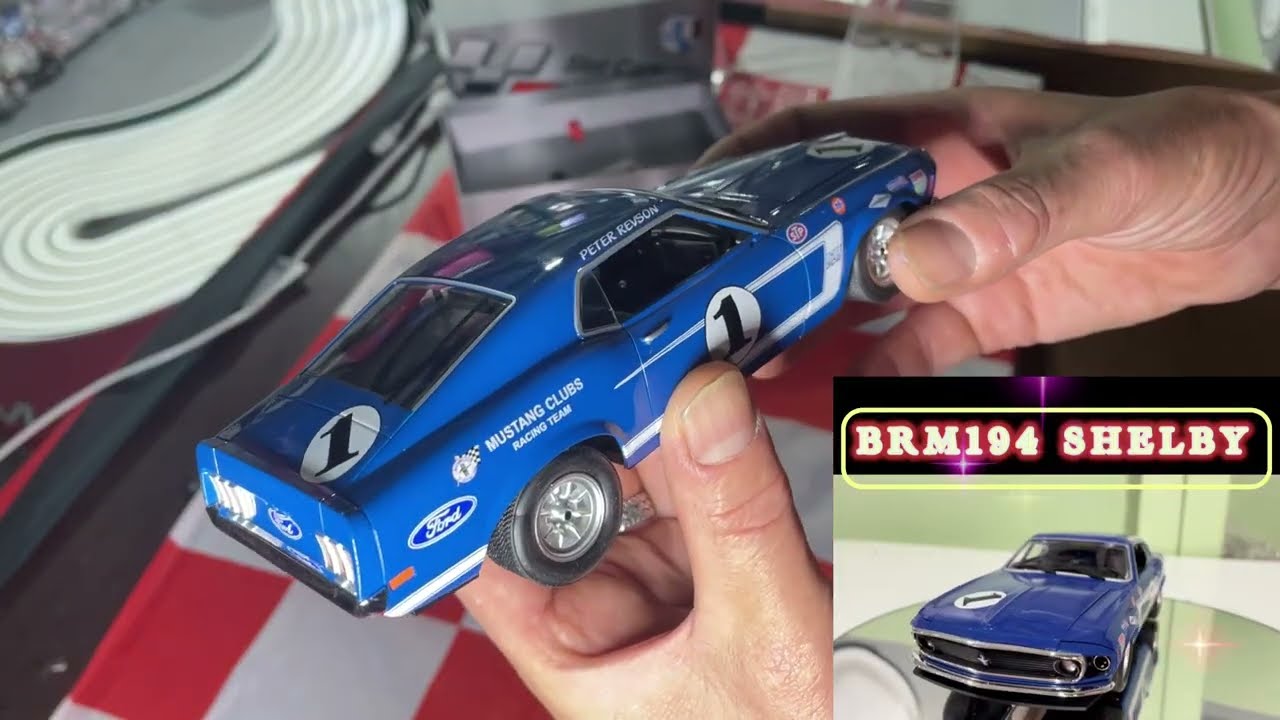 BRM Mustang 1:24 Scale Slot Car Full Review