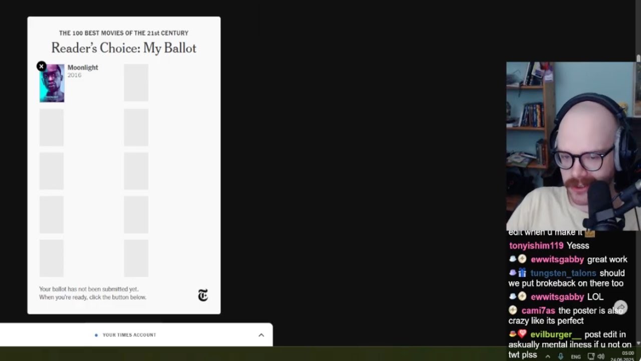 aksel talks letterboxd with chatters