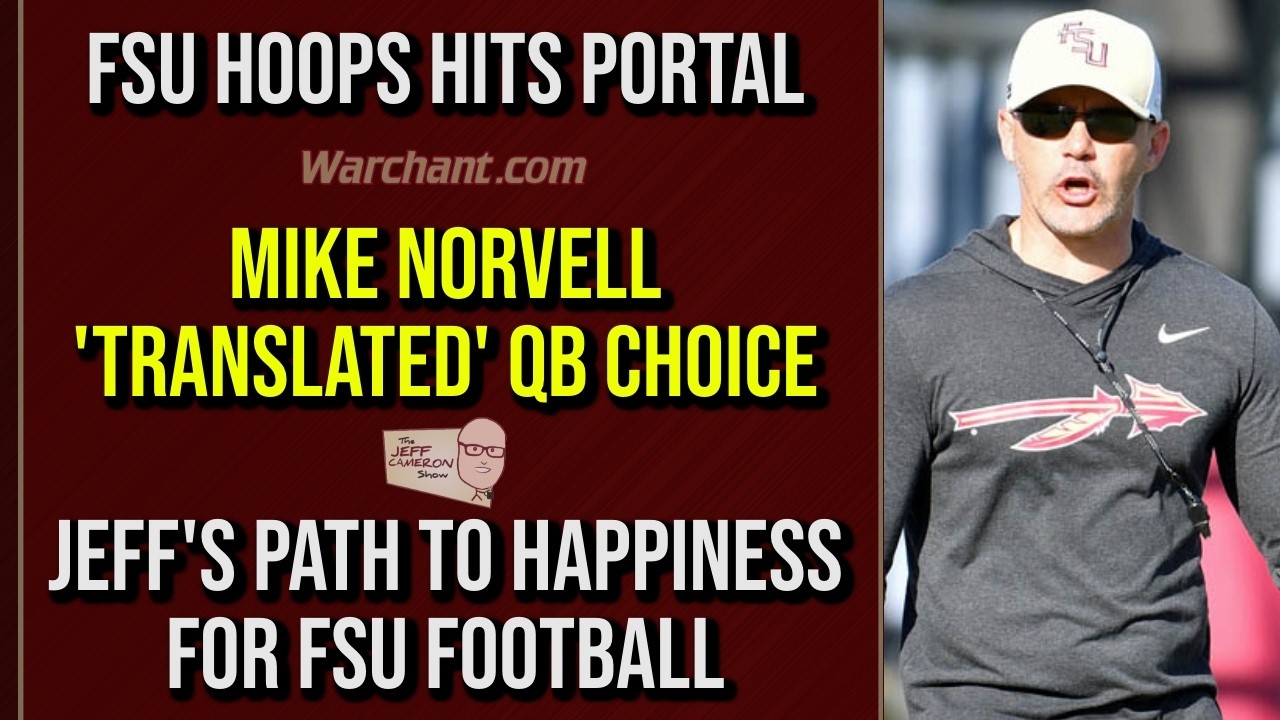 Jeff Cameron Show 4-16-26 | FSU Basketball hit Transfer Portal | FSU Football | War Story | Warchant