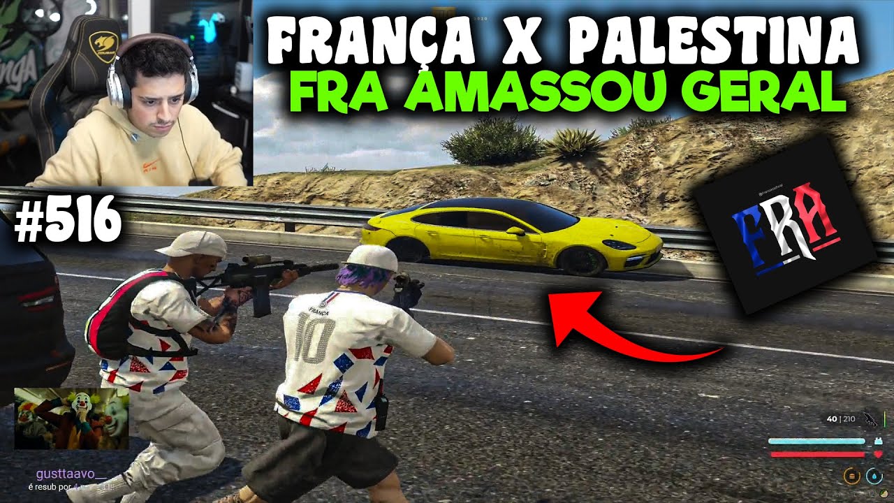ESSA FOI A GU3RR@ MAIS RÁPIDA DA FRANÇA ? FRANÇA X PALESTINA! EP 516