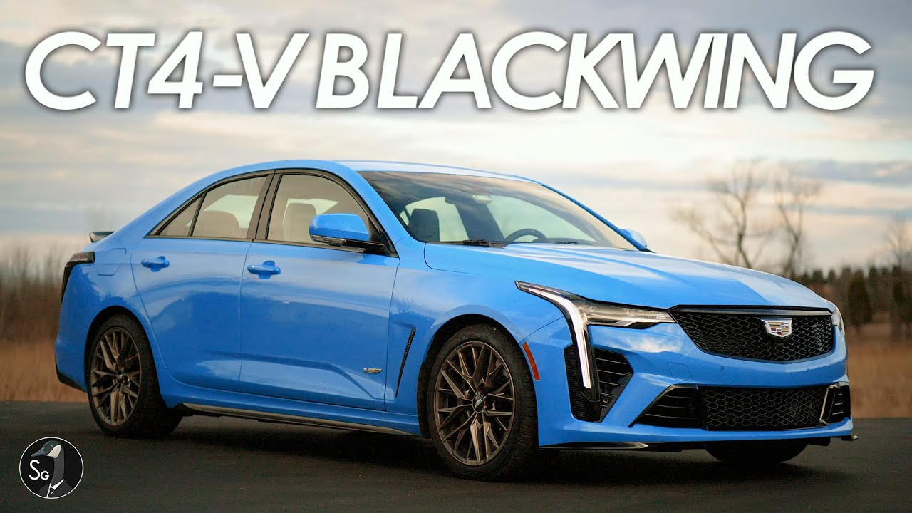 Cadillac CT4V Blackwing 2023 года | Последний из седанов с механической коробкой передач
