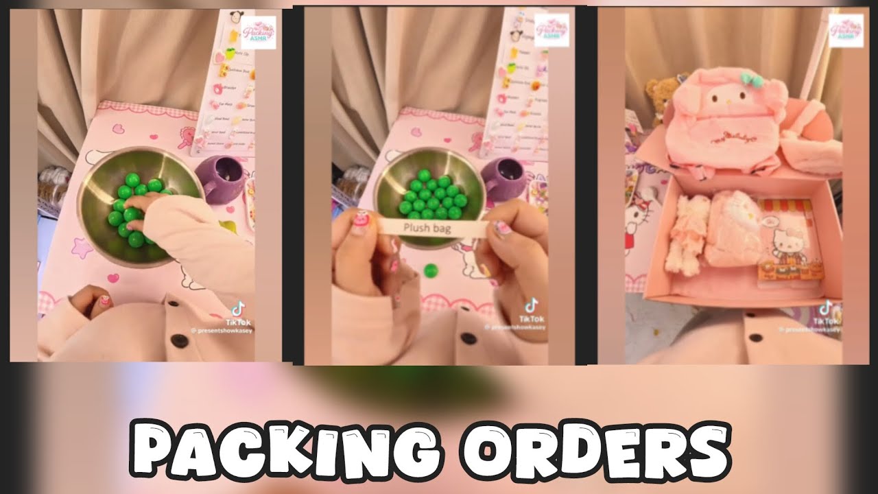 ASMR packing order compilation #2 