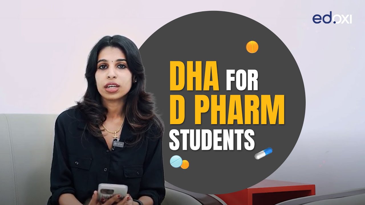 D PHARM STUDENTS ARE ELIGIBLE FOR DHA EXAMINATION