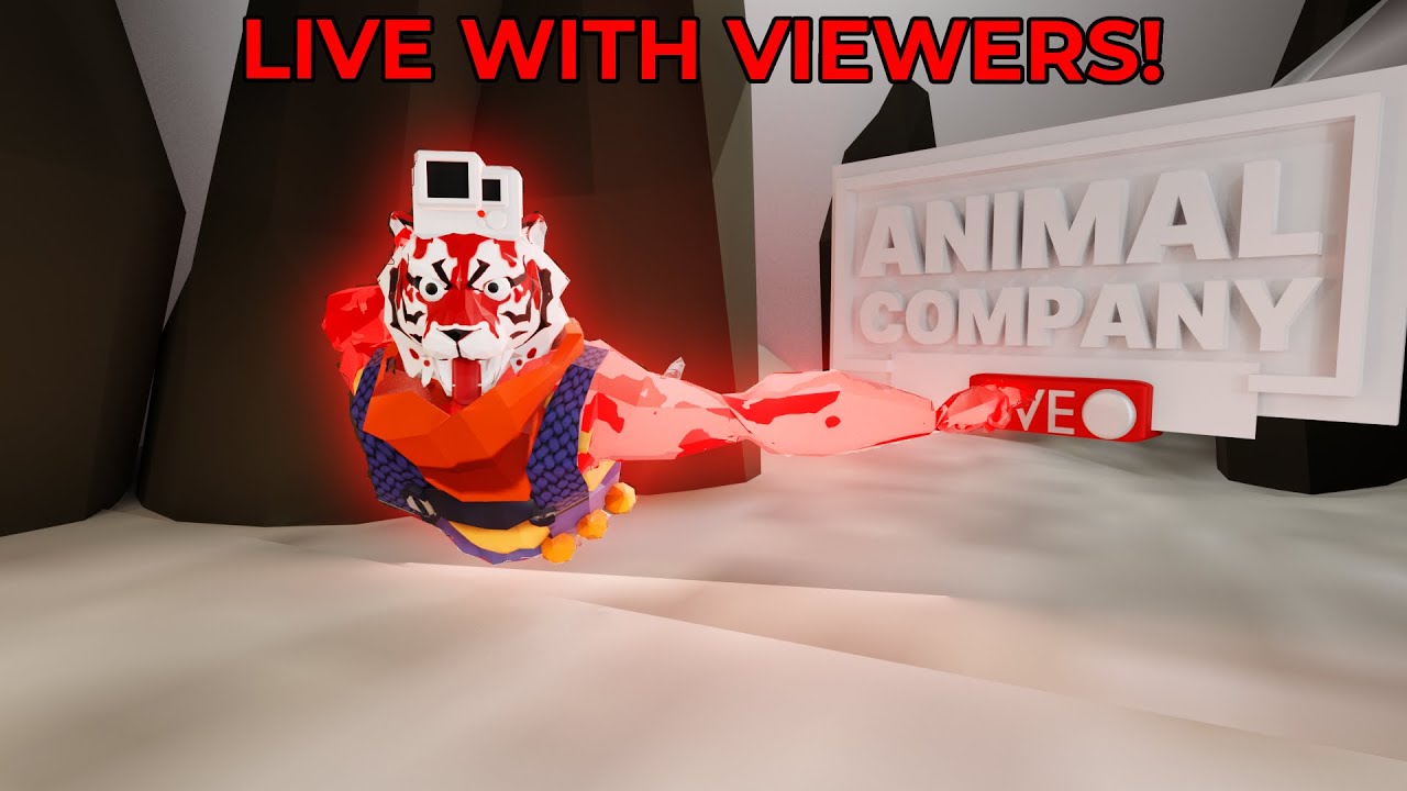 ANIMAL COMPANY LIVE WITH VIEWERS!