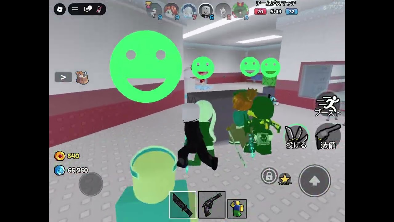 暗殺者対保安官2を野良鯖でプレイしてみた！#暗殺者対保安官2#ロブロックス