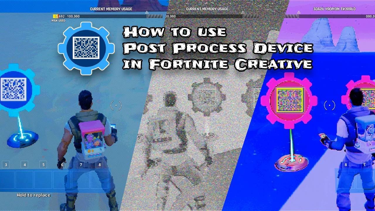 How to use the Post Process Device in Fortnite Creative