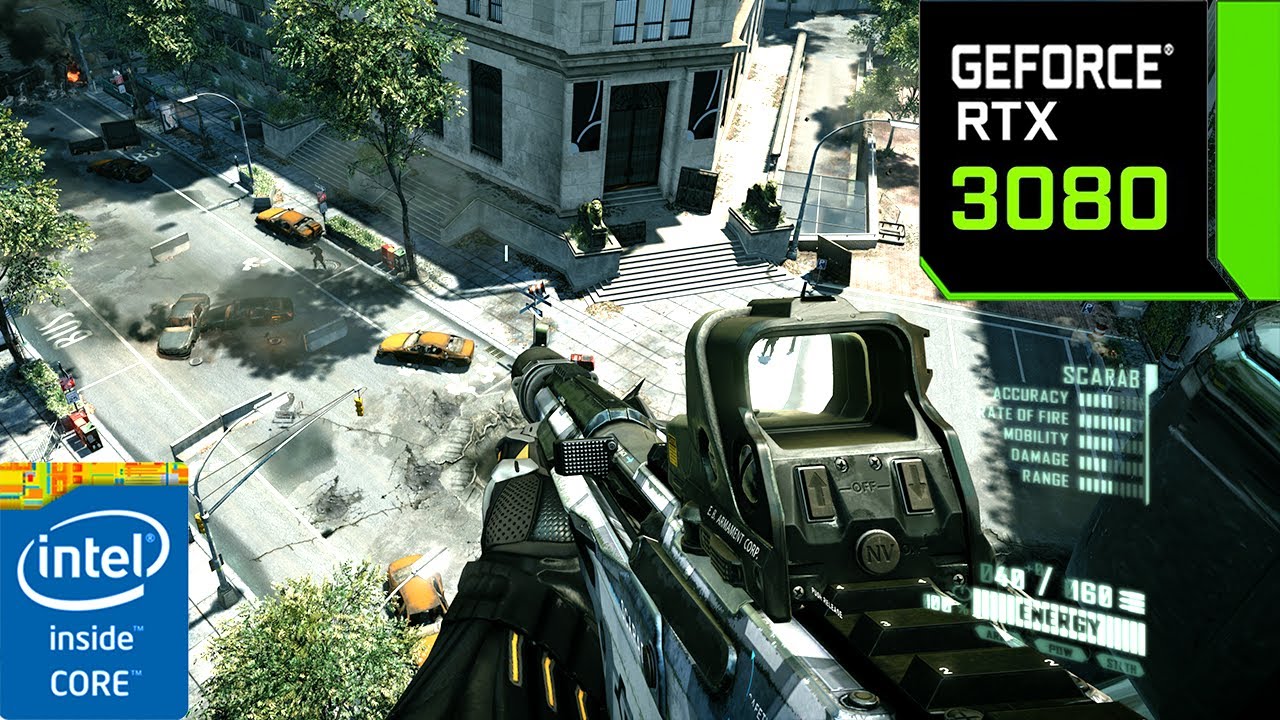 Crysis 2: RTX 3080 10 ГБ (максимальные настройки 4K)