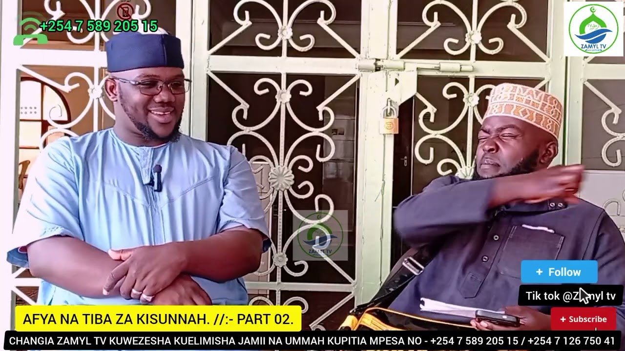 AFYA NA TIBA ZA SUNNAH //:- PART 02, || FAHAMU DALILI ZA KIJINNI NA UCHAWI // SHEIKH - AMBOKO.