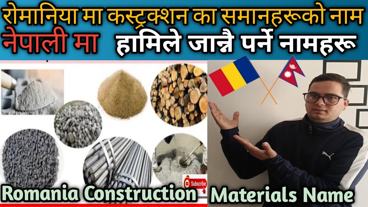 Romania to nepal construction materials name Romania construction update Romania construction worker