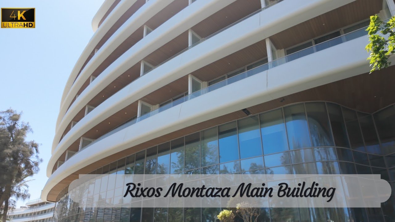 [4K] Rixos Montaza Main Building - Alexandria, Egypt (review)