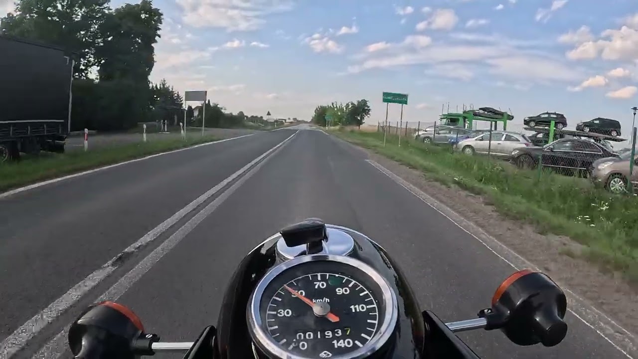 MZ ts 250 1976r. film z jazdy