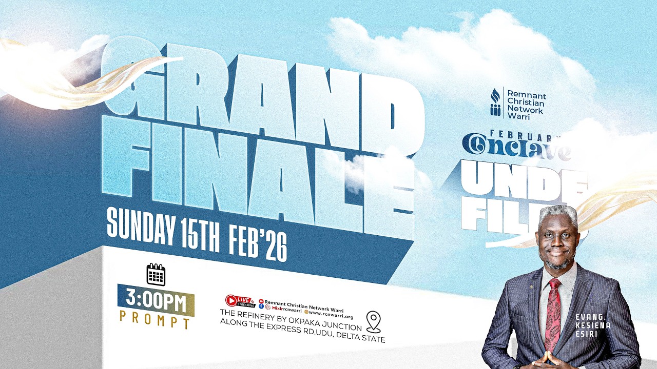 FEBRUARY CONCLAVE || UNDEFILED || GRAND FINALE || EVANG. KESIENA ESIRI