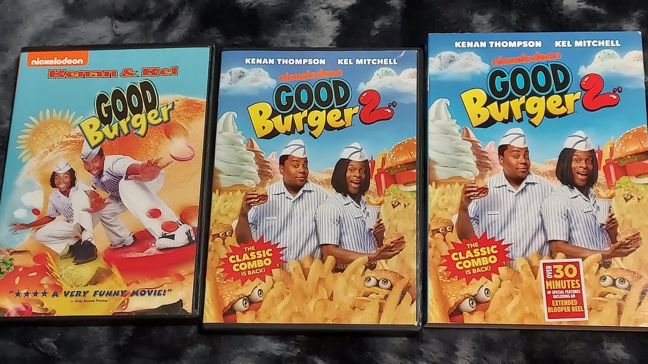 Comparison With DVD #79 #goodburger🍔