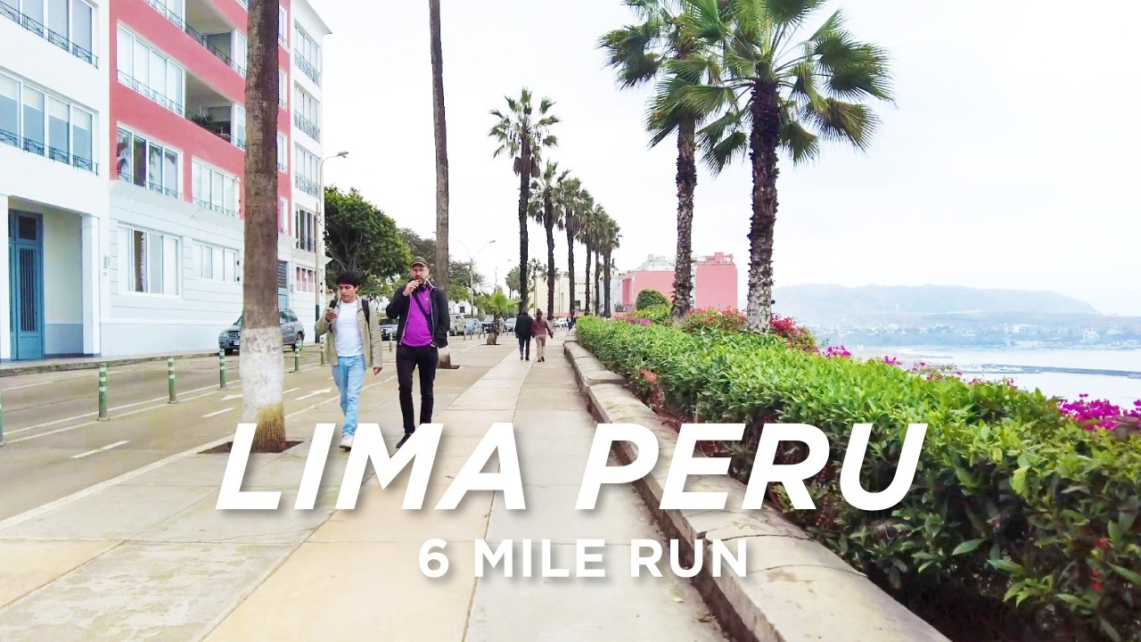 Lima - Virtual Run (6 Miles) | 4K