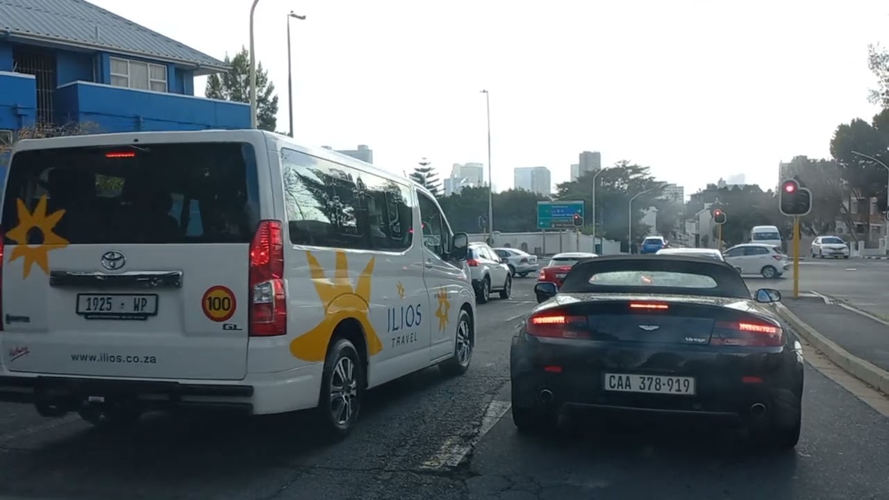 Camps Bay around Cape Town to Claremont on a Sunday morning