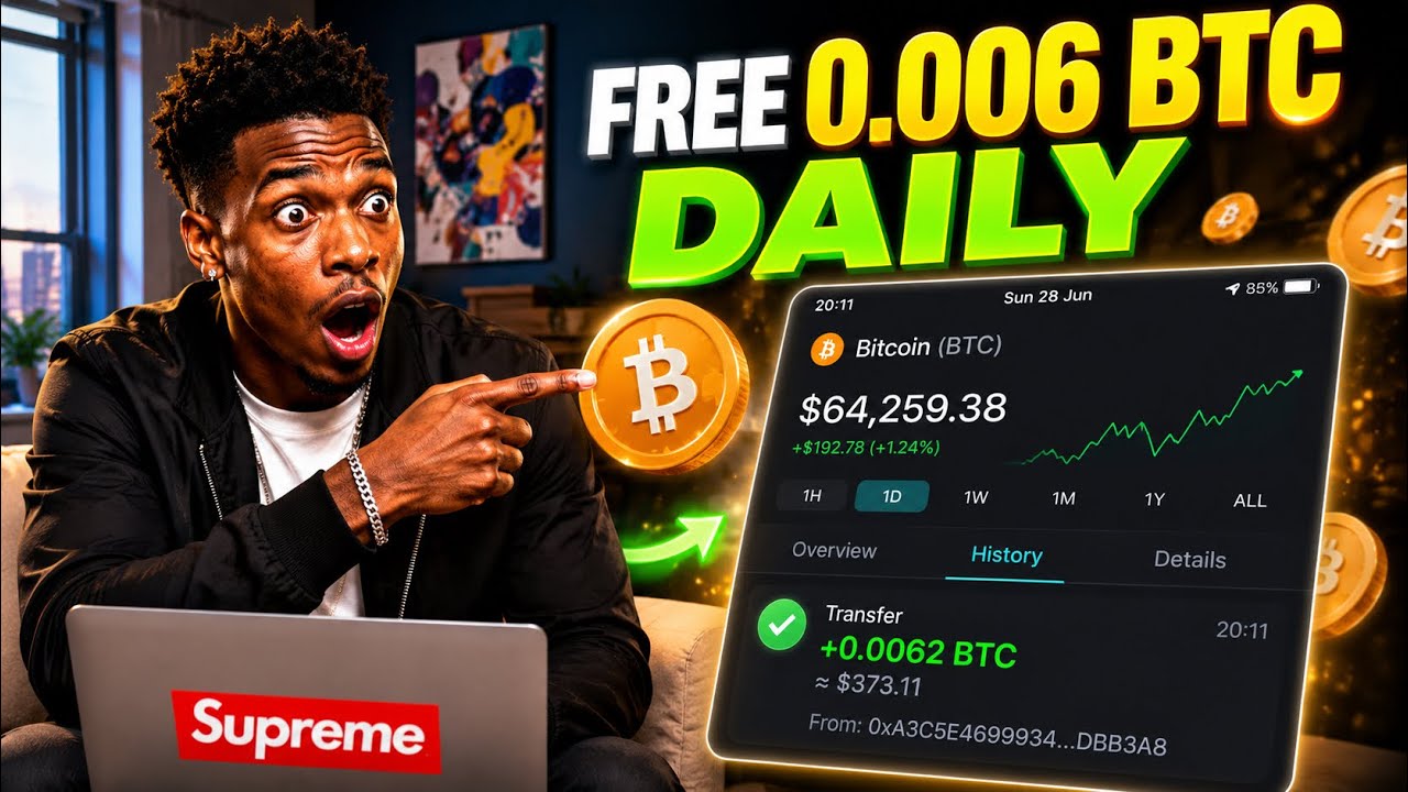 How I Claim FREE 0.006 BTC Daily (No Investment)