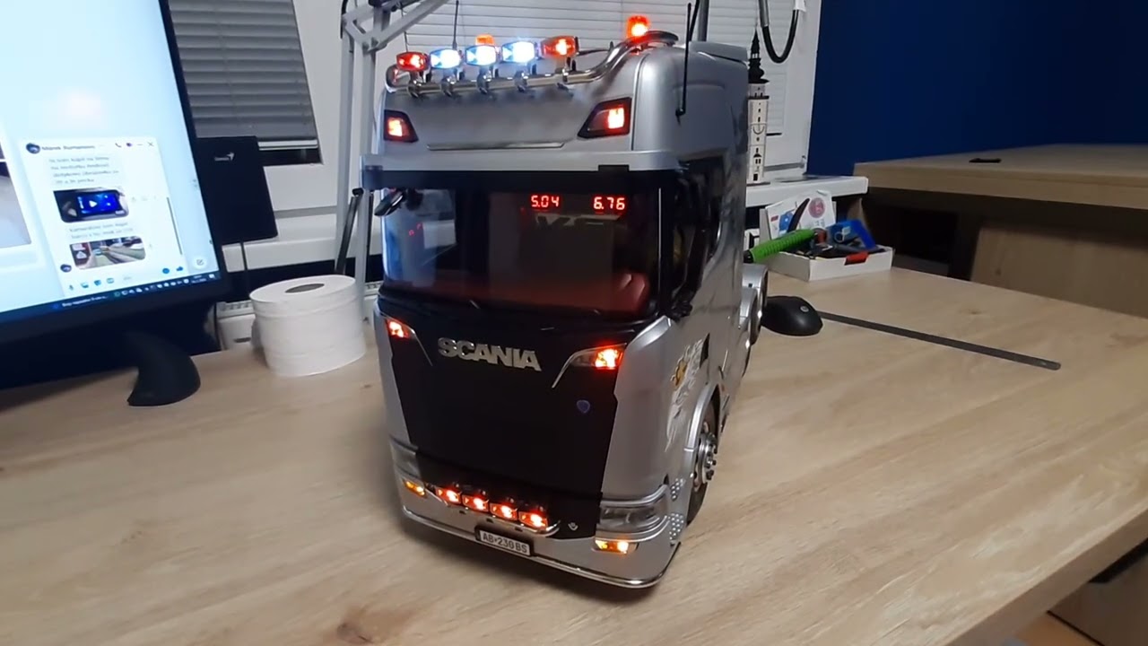 Test modelu 1/14