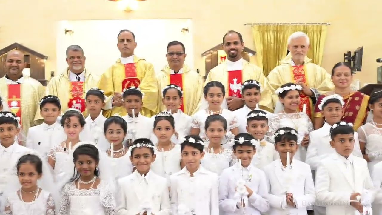 First Holy Communion Derebail Moments 2025