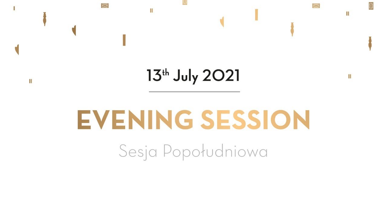 The 18th International Fryderyk Chopin Piano Competition (preliminary round), session 2, 13.07.2021