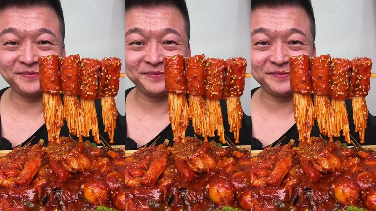 Jiang Duodu fried skewers, delicious! #Food #Fried Skewers