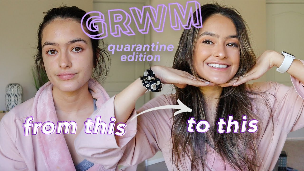 CHIT CHAT GET READY WITH ME: lets talk - quarantine edition
