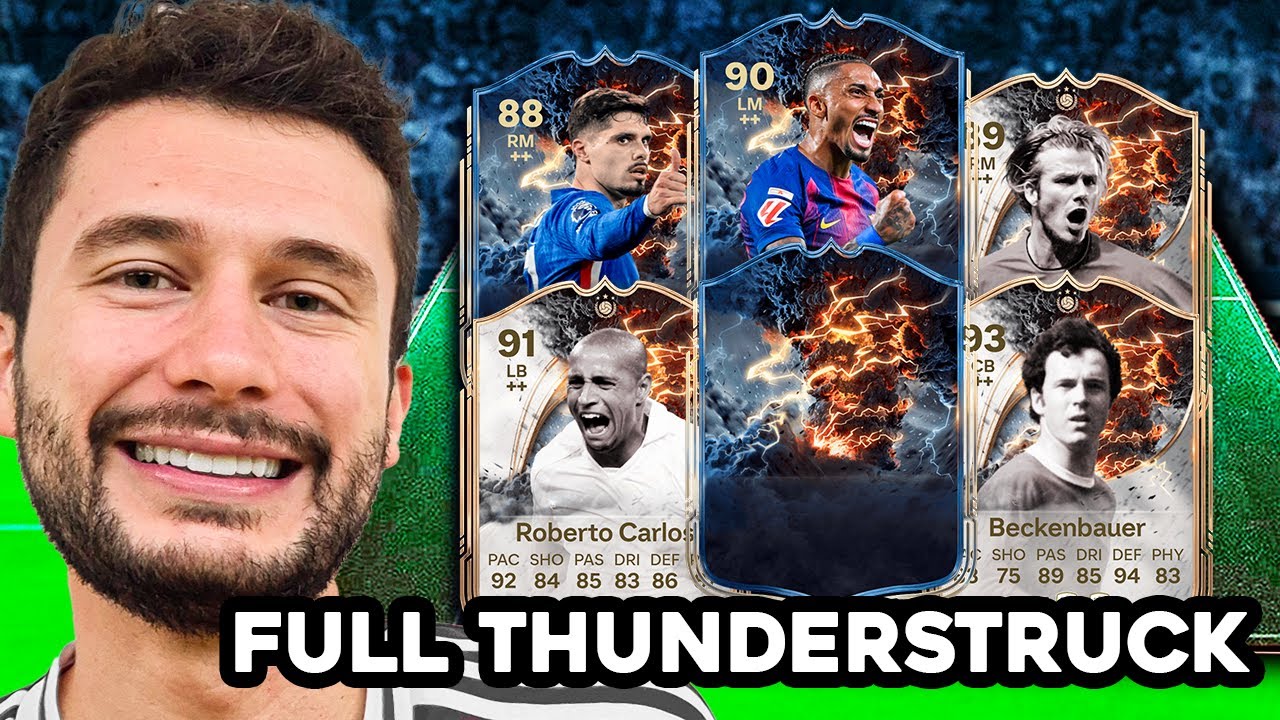 MONTEI UM TIME MILIONÁRIO FULL THUNDERSTRUCK ⚡💰 PRA JOGAR A WL 🔥 EA FC 26 ULTIMATE TEAM BRASI