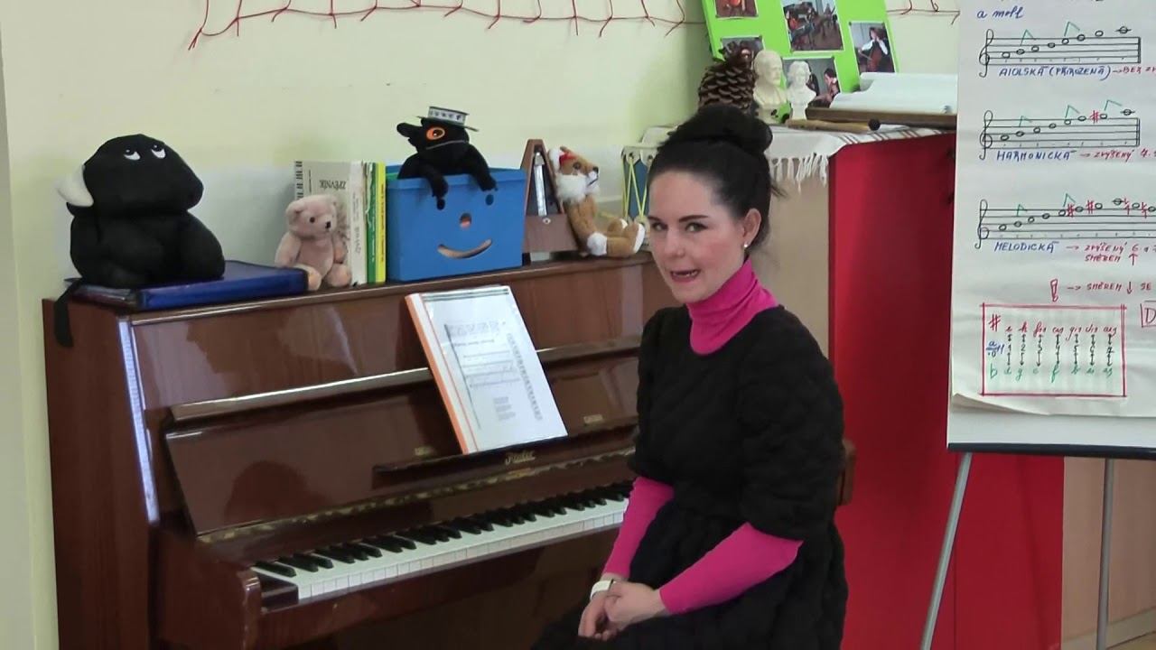 4.ročník - mollové stupnice