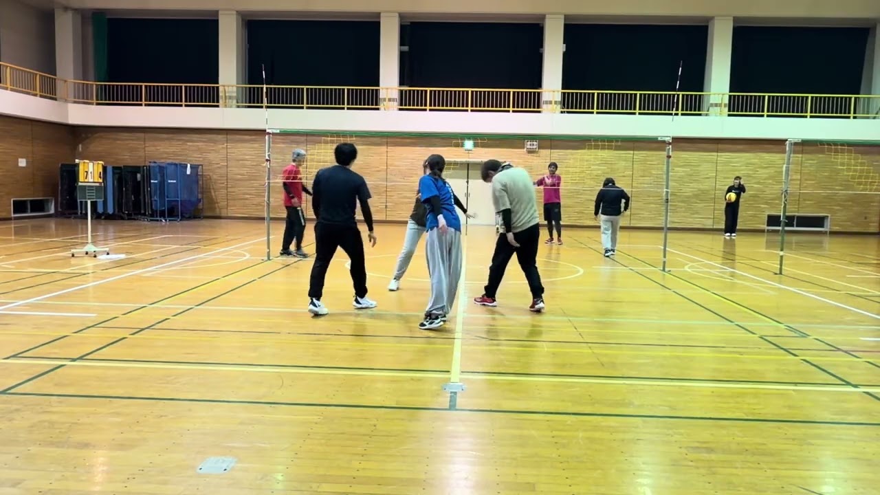 ソフトバレー練習2/15