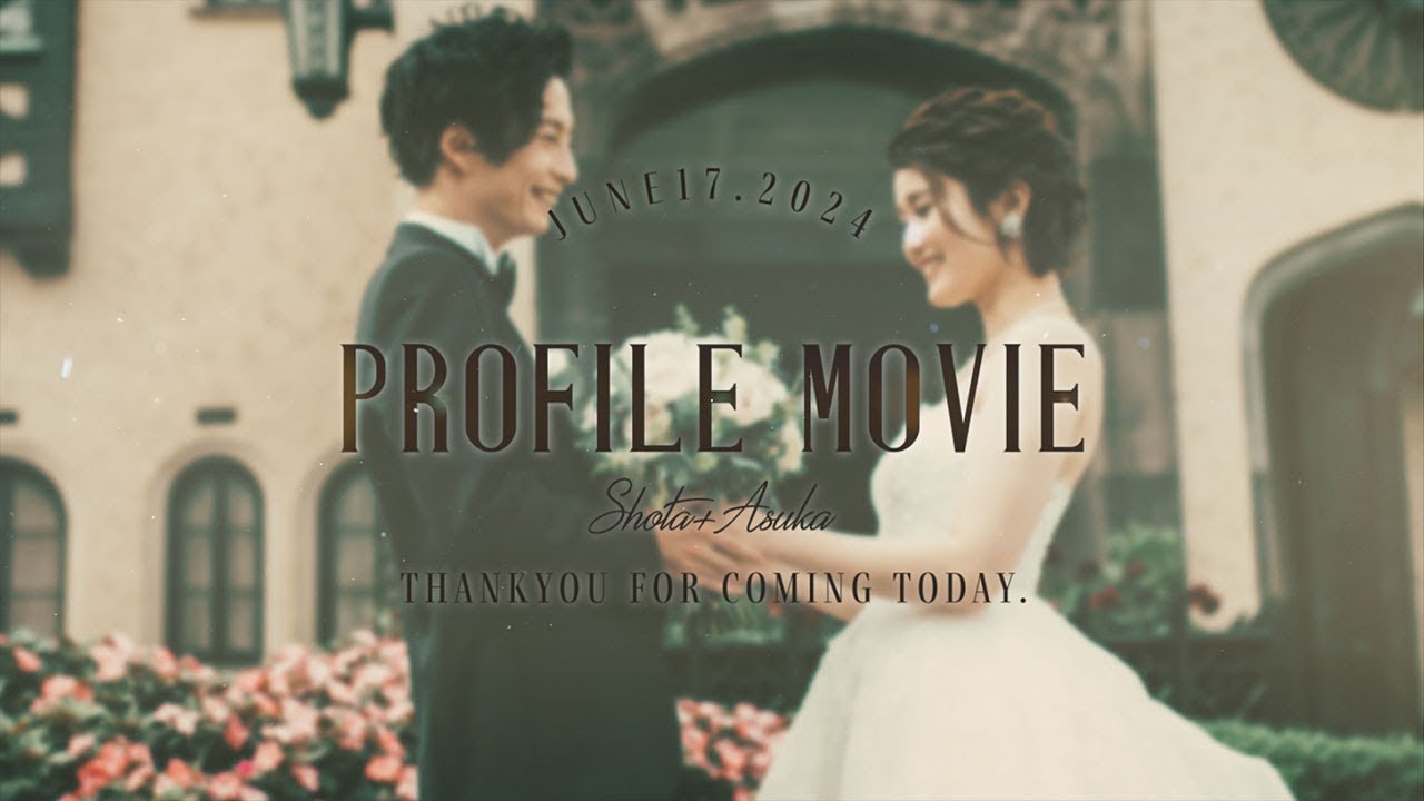 【結婚式】レトロなフィルム風ムービー「FILM」｜おしゃれに生い立ち紹介