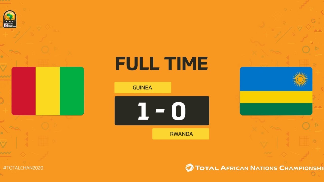 Guinea vs Rwanda (1-0) CHAN 2020 Quarterfinal highlights and goal