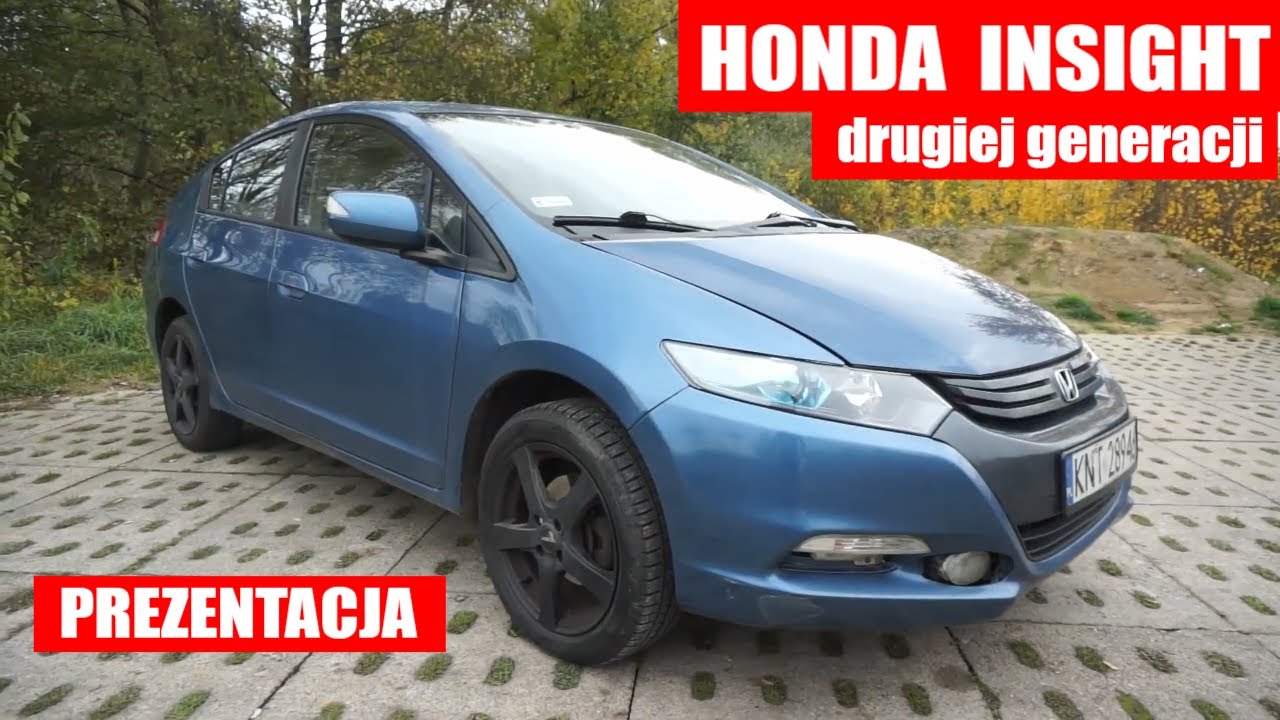 HONDA INSIGHT drugiej generacji z LPG.  Alternatywa dla Priusa i Aurisa ?