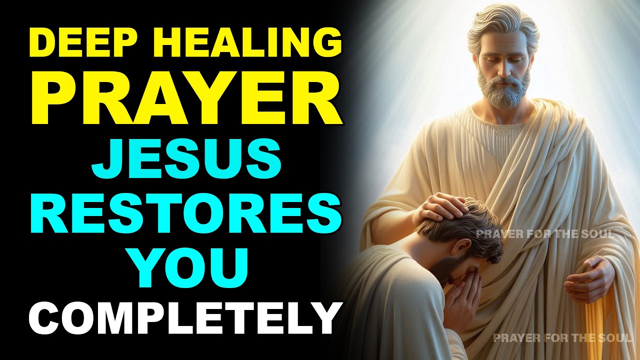 DEEP HEALING PRAYER: JESUS TOUCHES YOUR PAIN AND RESTORES YOU COMPLETELY