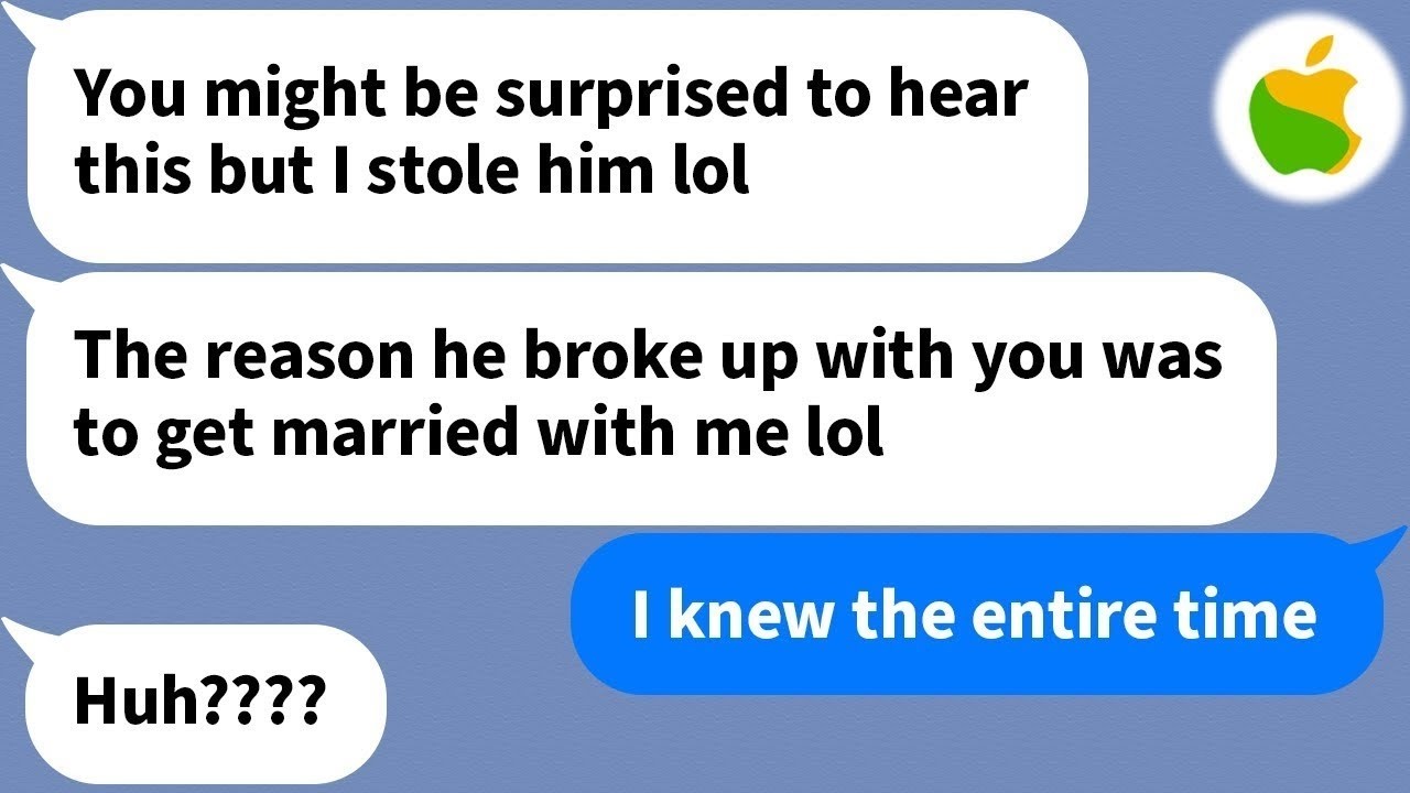 【Apple】 My fiancé left me because he said he was moving abroad but...