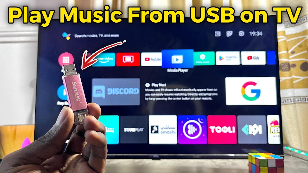 How to Play Music From USB Drive on Any TV