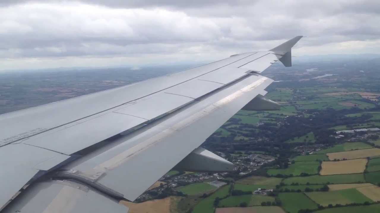 Aer Lingus Airbus A320 landing // London Heathrow - Cork