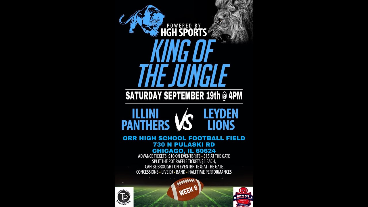 Leyden Lions Highlights vs Illini Panthers 9/19/2020