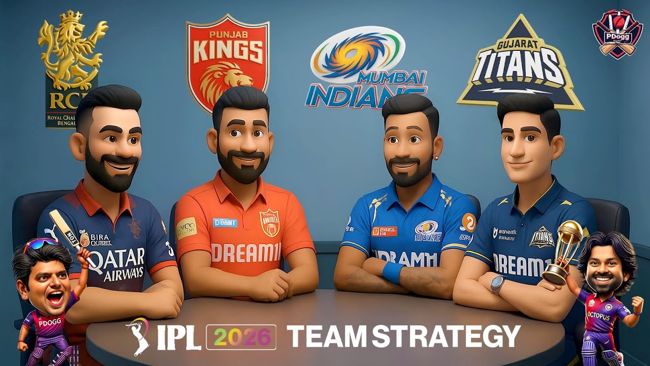IPL 2026-What should RCB , PBKS , MI & GT do to fancy their chances ?|Pdoggspeaks