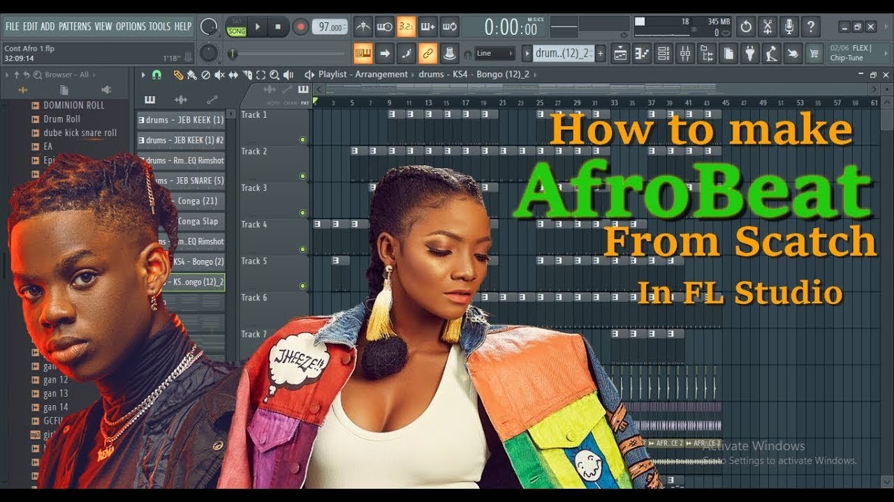 Making a Smooth AFROBEAT for REMA & SIMI | FL Studio Tutorial