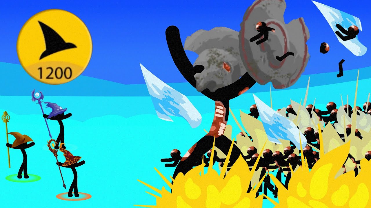 NEW Wizard Counsel Vs Zombie TANK Giants in Stick War Legacy Missions