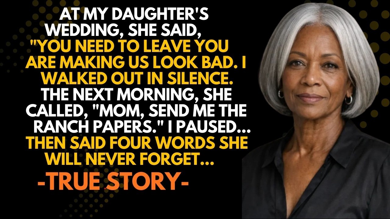 HER TRUE STORY 👵💔 Thrown Out of Her Daughter’s Wedding, She Protected What They Tried to Take