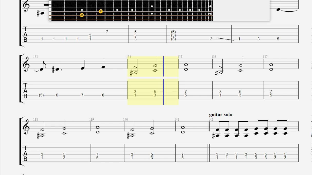 Children Of Bodom   Needled 24 7 GUITAR 1 TAB