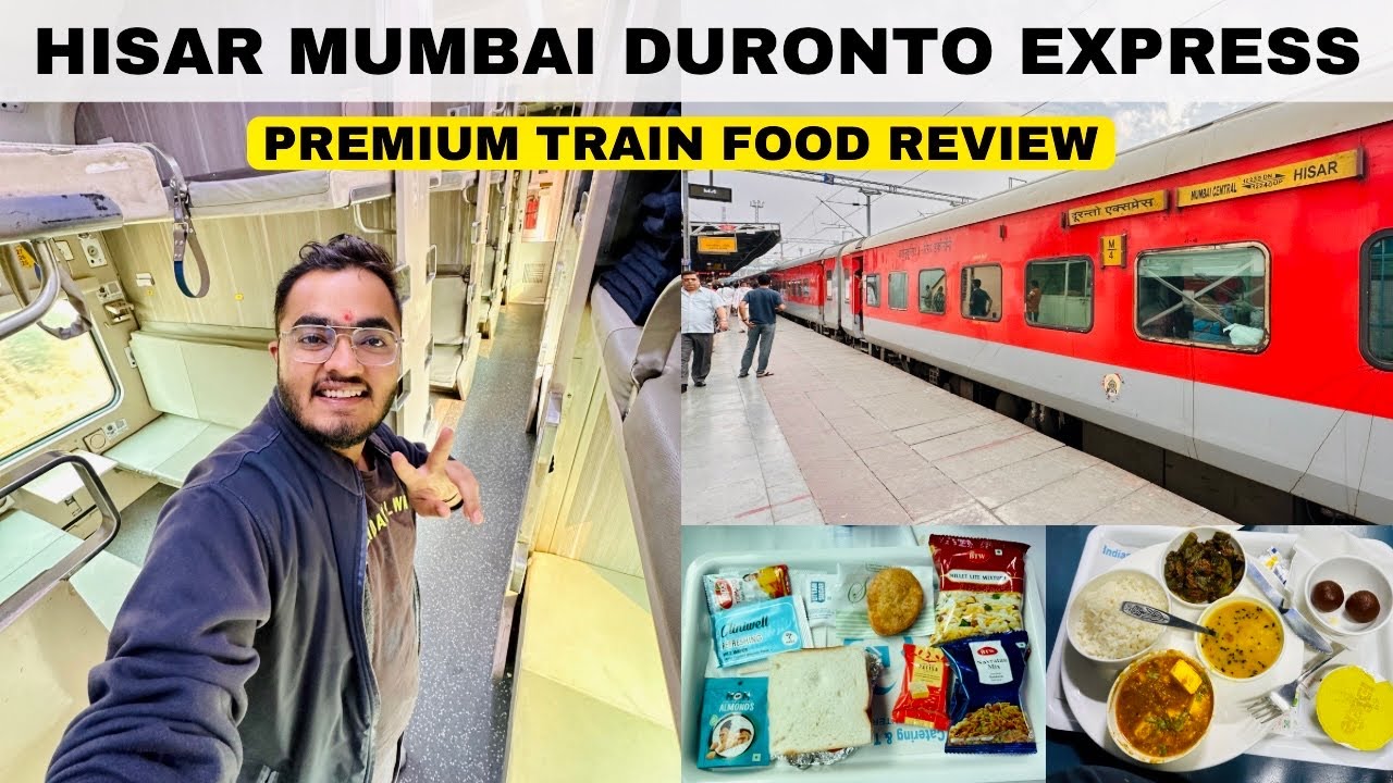 Mumbai Duronto Express Train Journey | Food Review | Indian Railways