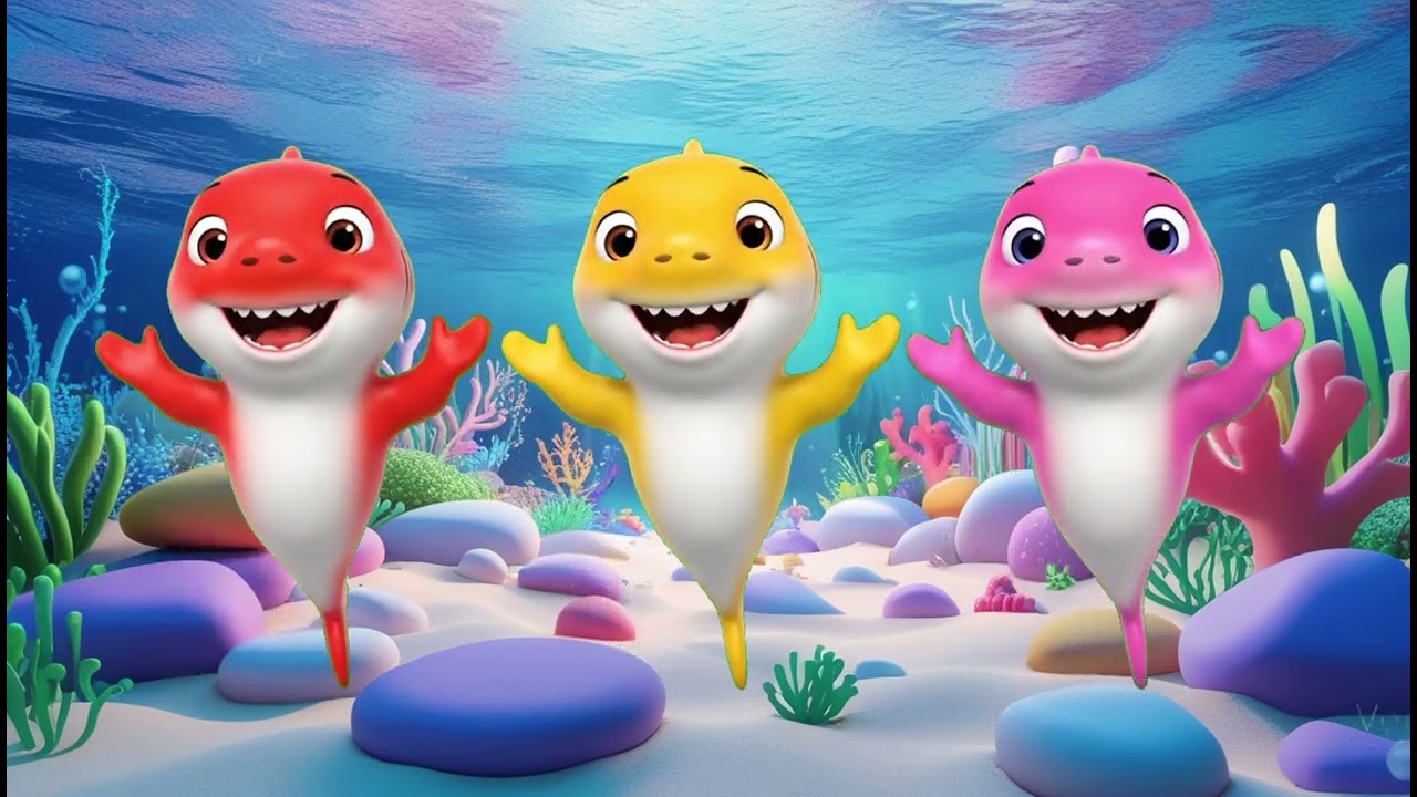 Baby Shark Song and Dance | Baby Shark Doo Doo Doo | Fun Nursery Rhymes for Kids