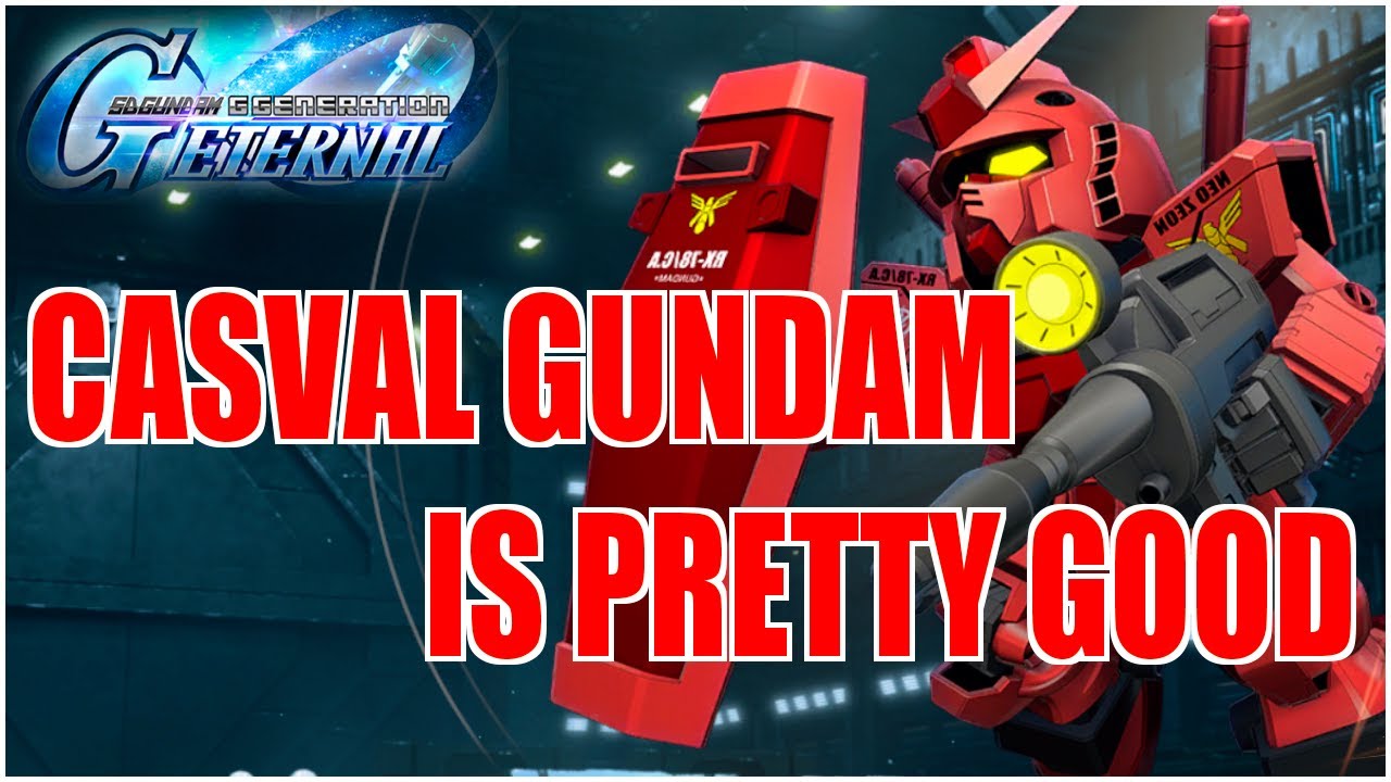 [G Gen ETERNAL] 5 MINUTE TALK: CASVAL GUNDAM
