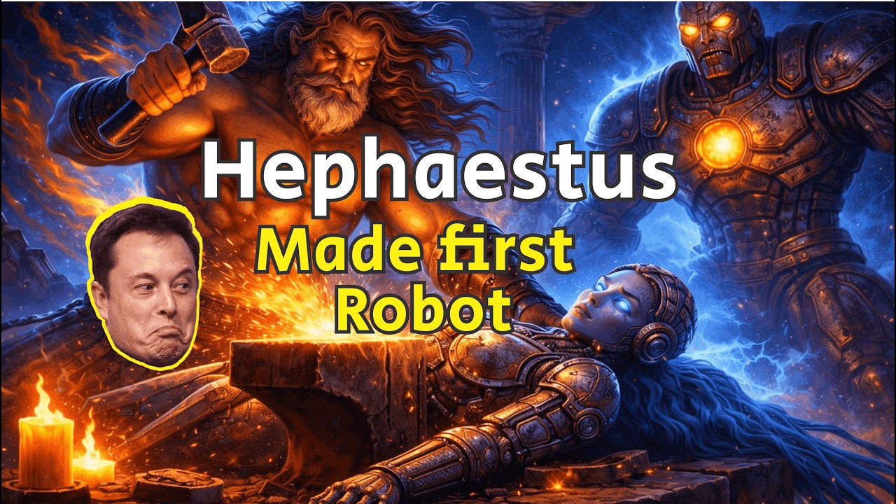 Hephaestus Built Robots?! Talos & Ancient AI — Greek Mythology Explained