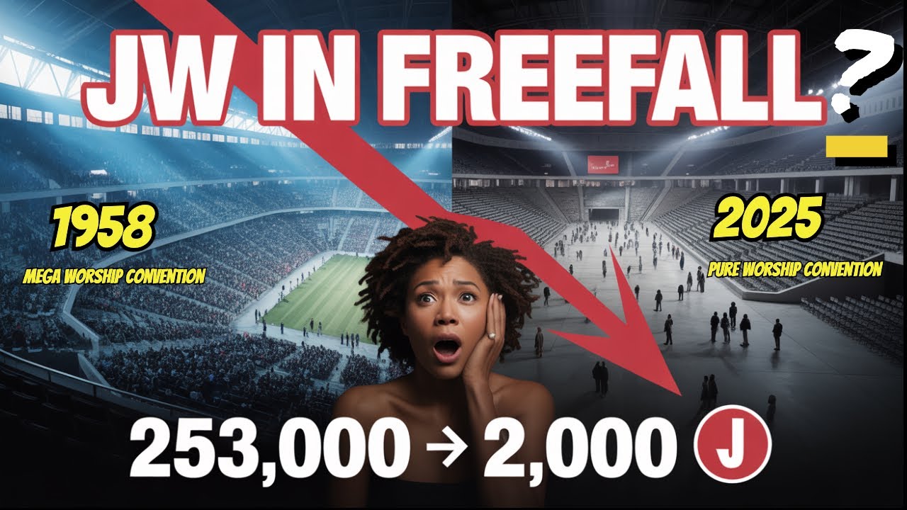 JW Convention Attendance COLLAPSES from 253,000 to 2,000 – The Shocking Truth Behind Empty Seats